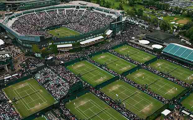 WIMBLEDON 2018 Tennis Courts Map Directory