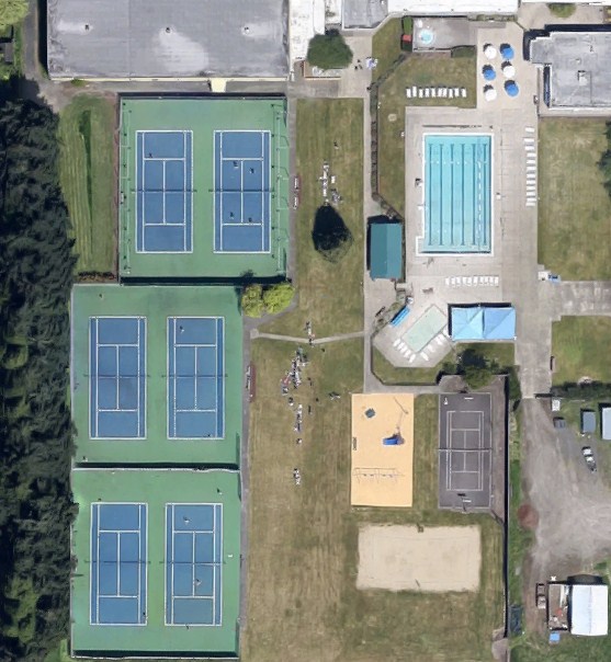 Eugene Swim Tennis Club Tennis Courts Map Directory