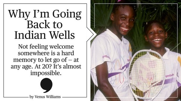 Venus Discusses Indian Wells Return