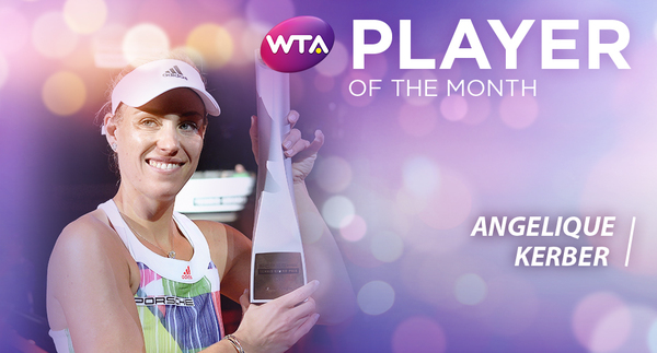 WTA Player Of The Month: Kerber