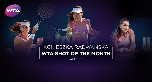 WTA Shot Of The Month: Radwanska