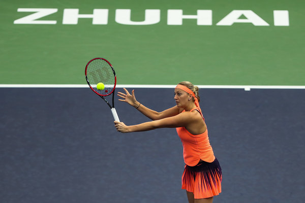 Kvitova Takes New Sense Of Self Into Zhuhai Semifinals